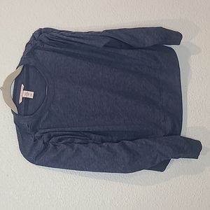 Victoria's Secret pullover light sweater shirt small navy blue